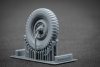 ScaleX WW 35003 Kubelwagen type 82 Ordinary wheel set (for Meng, Tamiya) 1/35